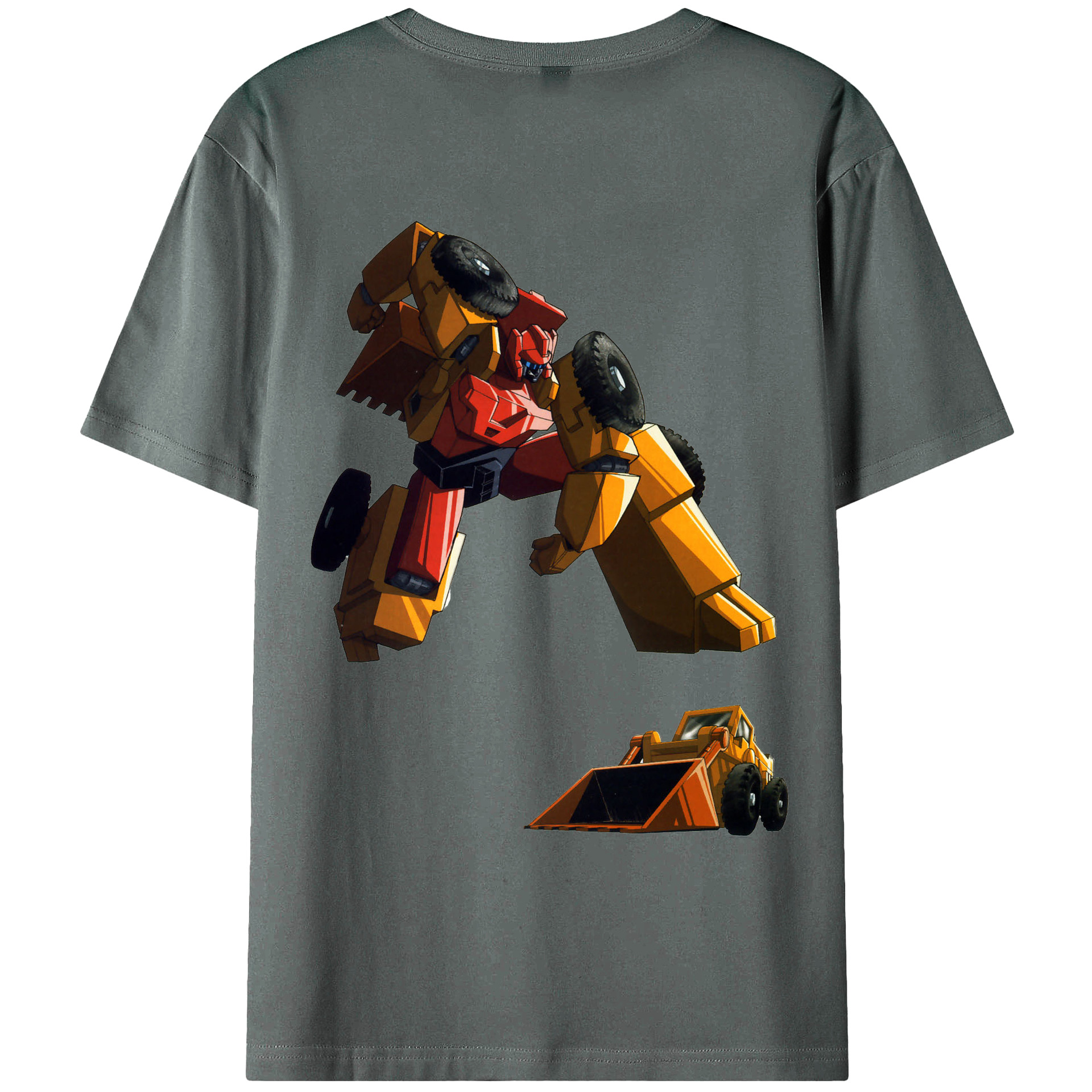 （画像用）  綿100％ メンズ半袖Tシャツ（バックプリント） 通気性